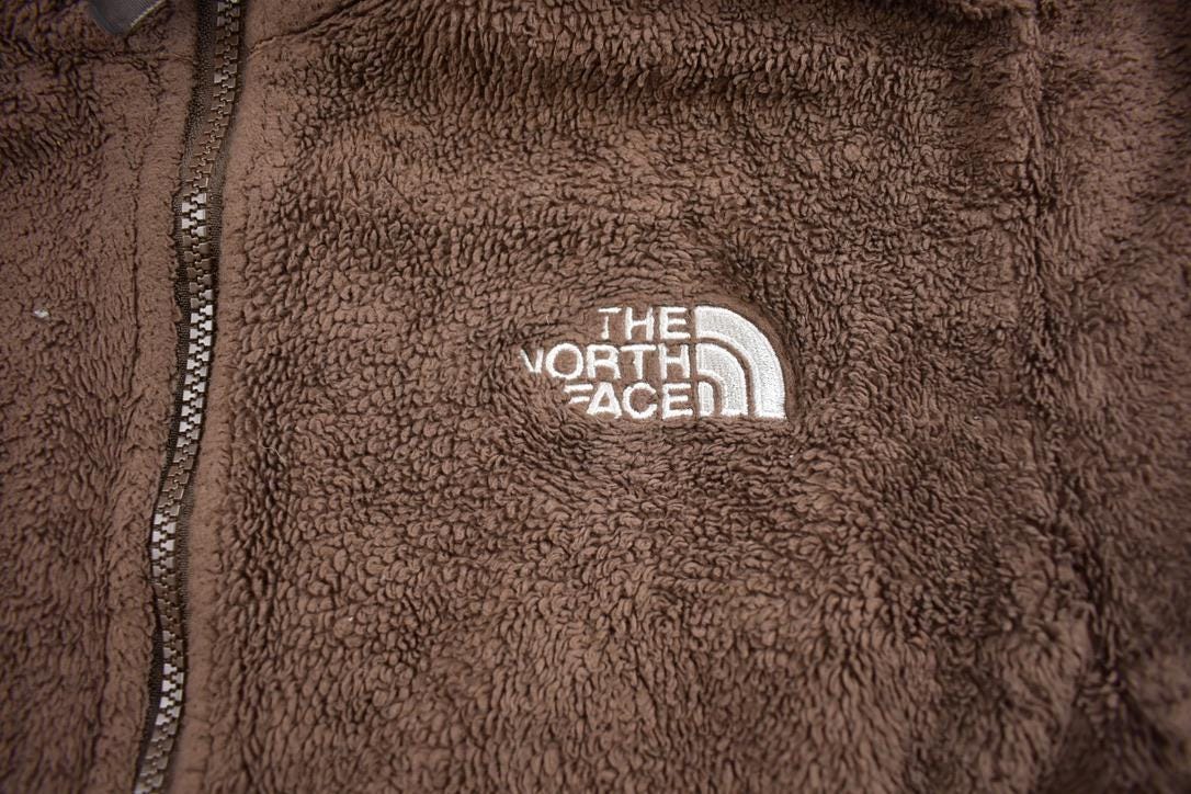 Vintage 1990s The North Face Brown Fur Fleece Jacket