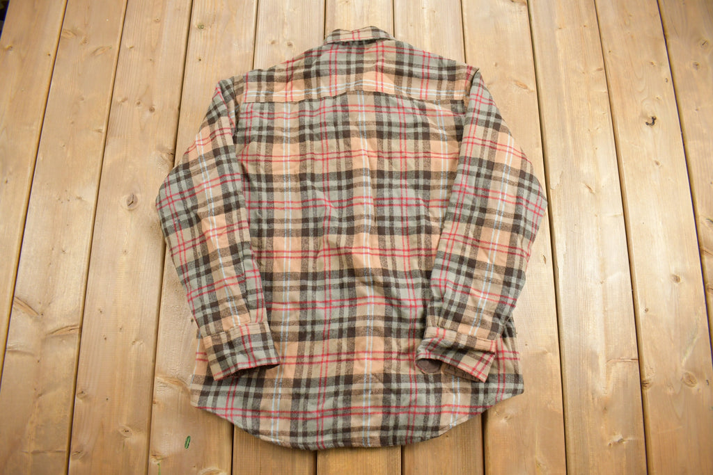 Vintage 1980s Windbreaker Brand Insulated Button Up