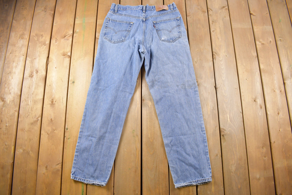 Vintage 1990s Levi's 550 Tab Denim Jeans Size 34 x 32