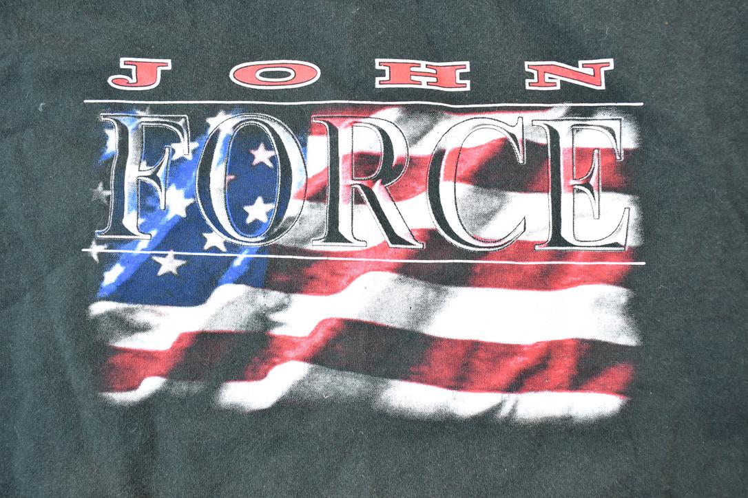 Vintage 1990s John Force NHRA Racing T-Shirt