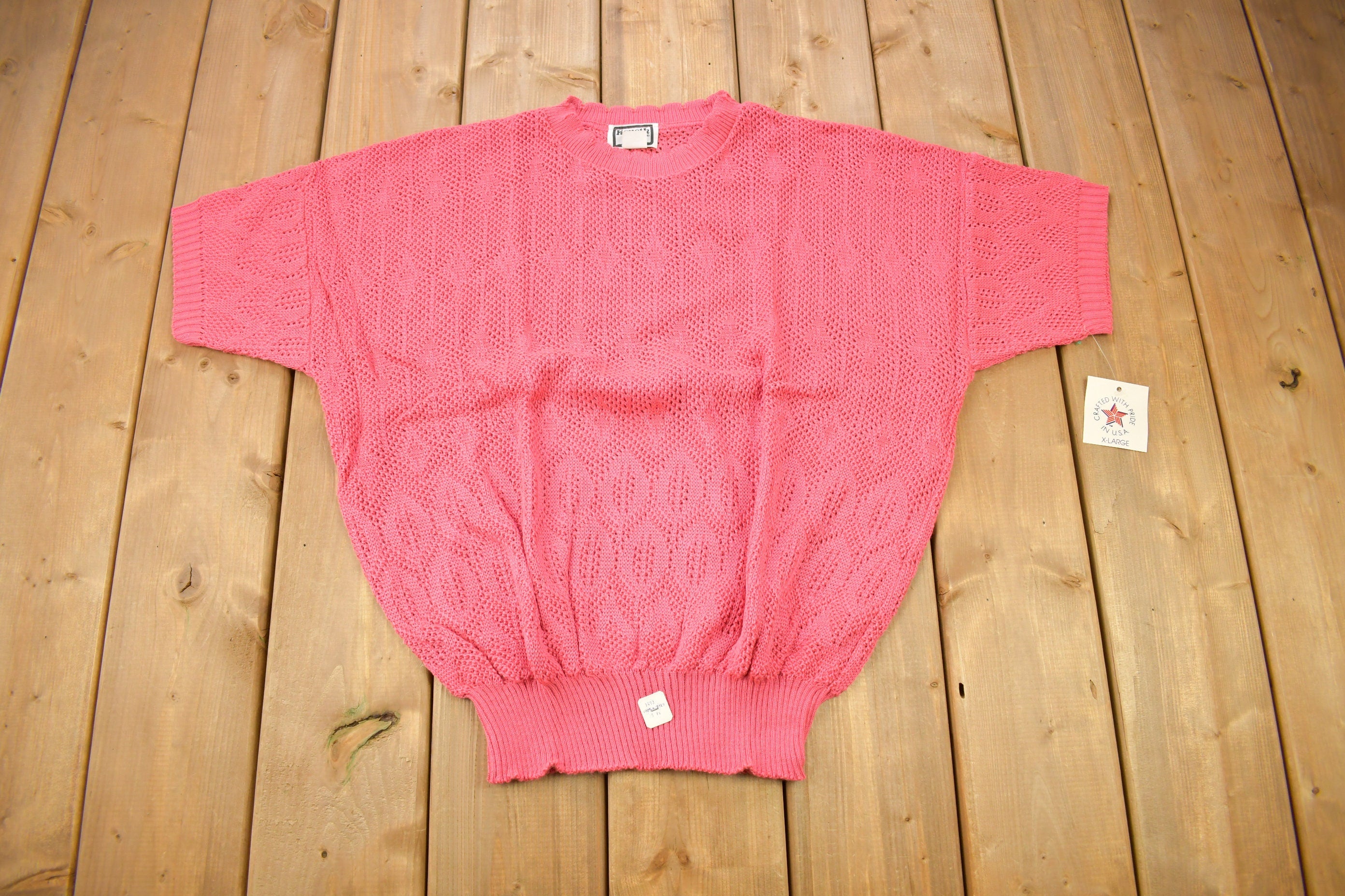 Vintage 1980s Deadstock Kenneth Too! Knitted Sweater