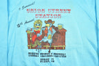 Vintage 1990s Bryon Illinois Turkey Testicle Festival Crewneck Sweatshirt