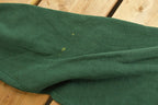 Vintage 1990s Jerzees Blank Green Crewneck Sweatshirt Men's XL / Made In USA / Essential / Streetwear / 90s Blank / Vintage Blanks