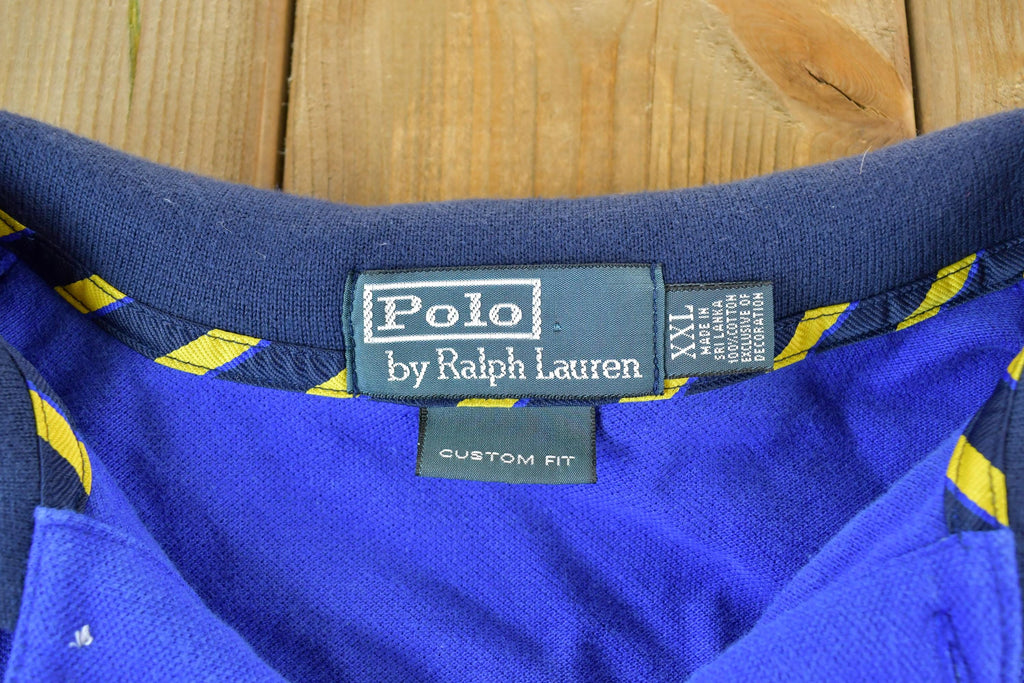 Vintage 1990s Polo By Ralph Lauren Quarter Button Shirt