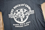 Vintage 1980s The Rocking' Crown Concert Club Souvenir T Shirt