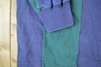Vintage 1990s Britches Great Outdoors Souvenir Colour Block Crewneck Sweatshirt Made In USA