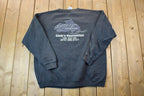 Vintage 1990s Arctic Cat Snowmobile Cooks Recreation Crewneck Sweatshirt