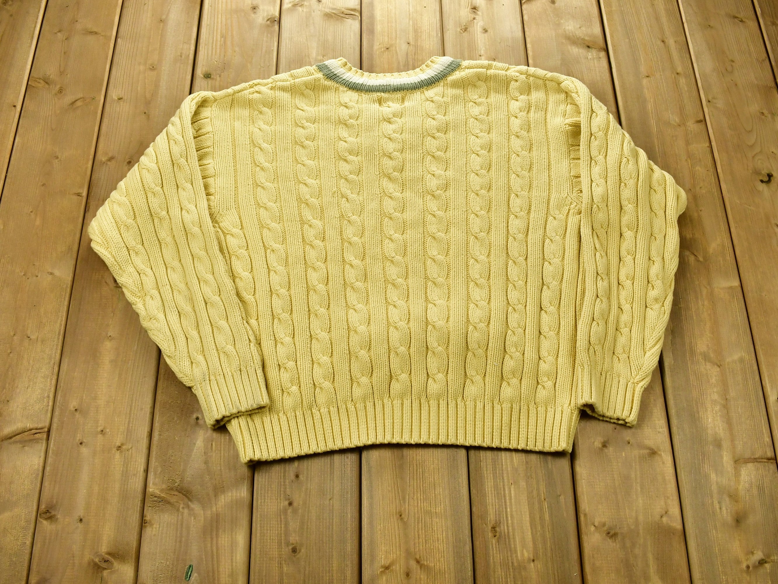 Vintage 1990s The GAP Knitted V-Neck Sweater