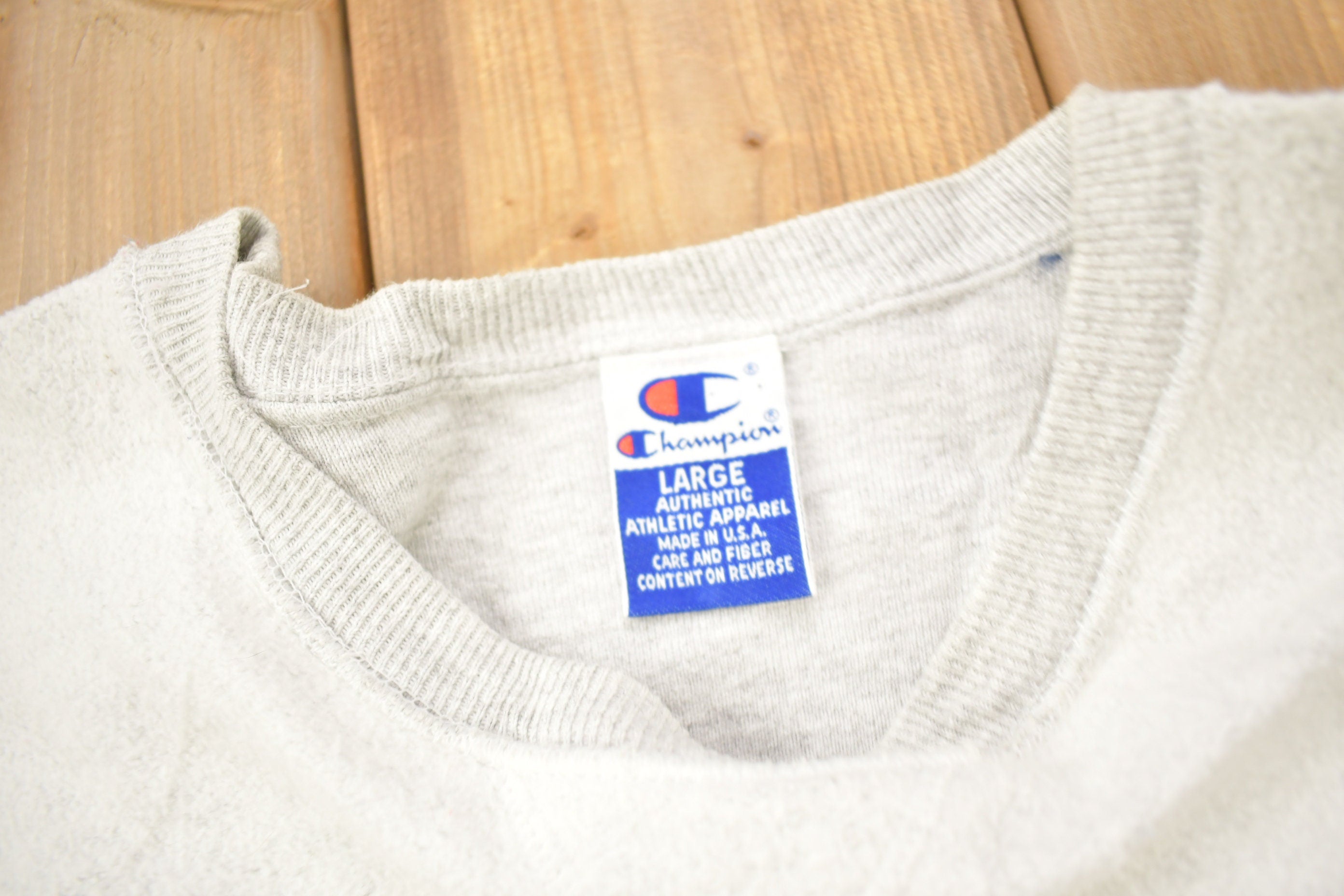 Vintage 1990s Champion Embroidered Crewneck Sweatshirt