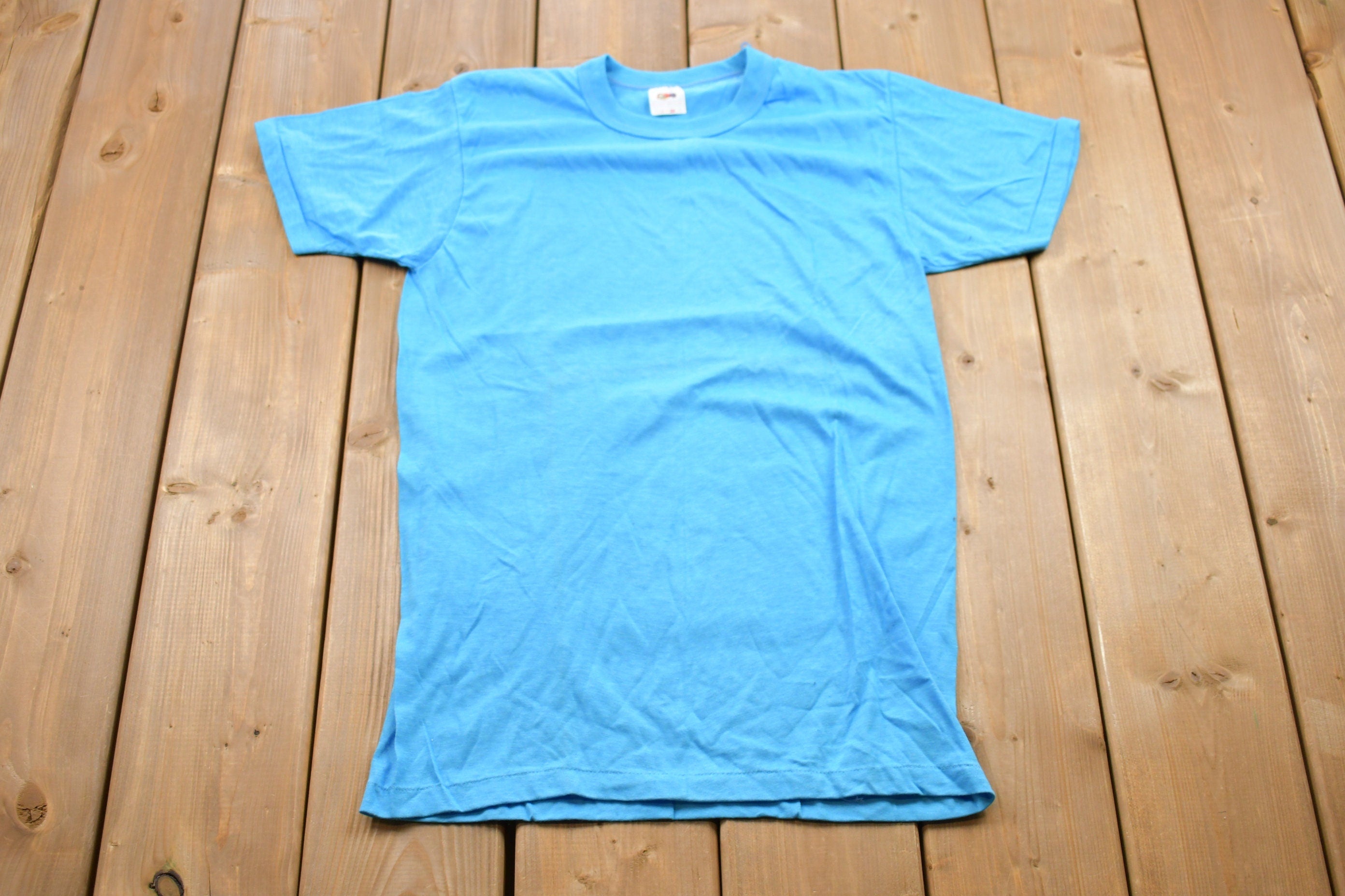 Vintage 1970s Fruit Of The Loom Basic T-Shirt