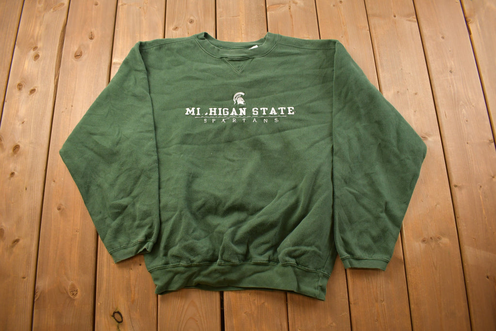 Vintage 1990s Michigan State Spartans Collegiate Crewneck