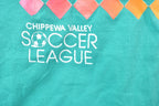 Vintage 1990s Chippewa Valley Soccer League Soccer Fest Souvenir T-Shirt