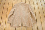 Vintage 1990s Designers Collection Wool Tweed Blazer Jacket Men's M