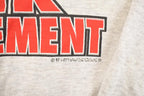Vintage 1997 Not Going Bald Comedy Graphic Print Crewneck Sweatshirt Men's XL
