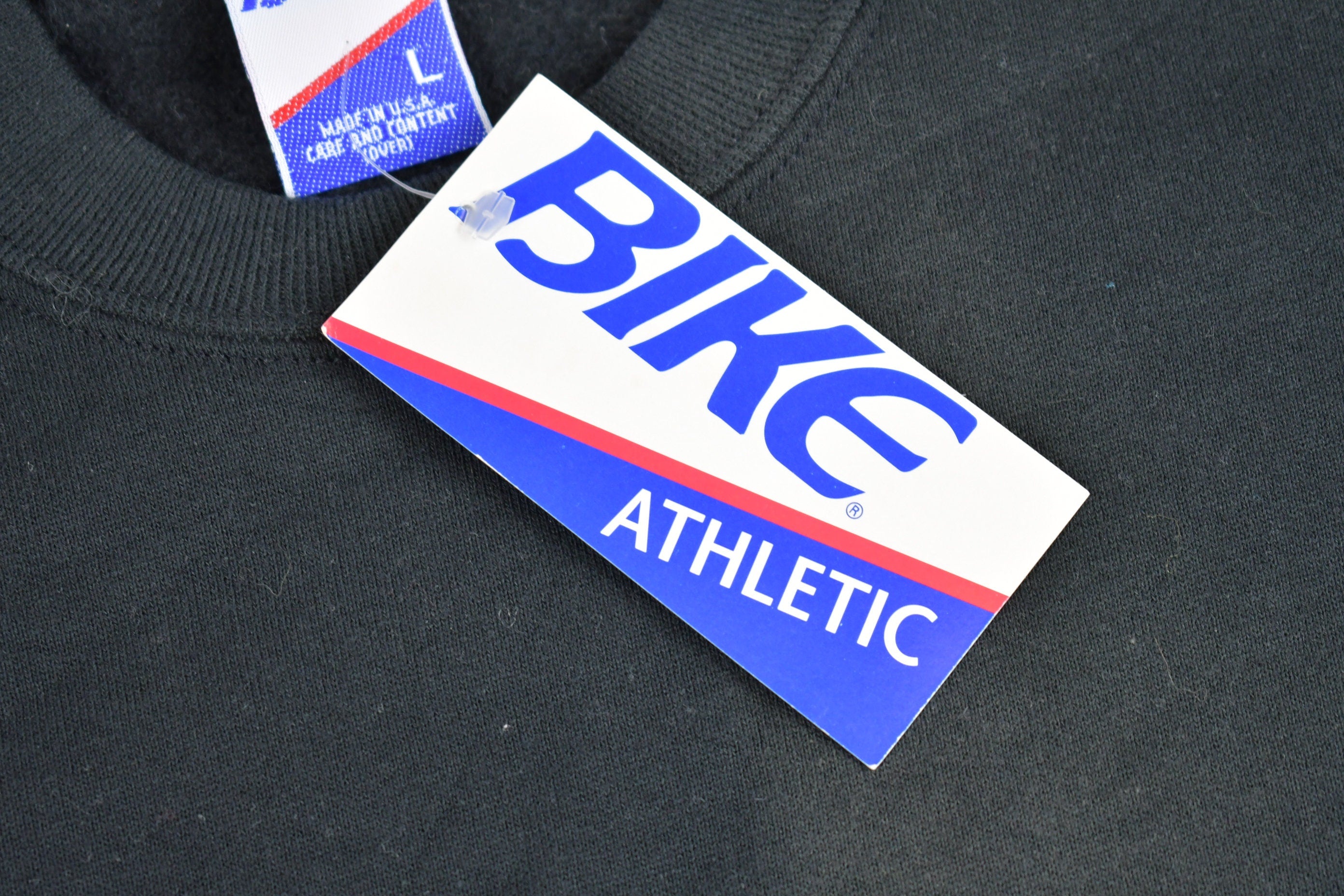 Vintage 1990's Bike Deadstock Blank Crewneck Sweatshirt