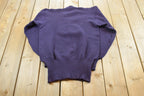 Vintage 1960s 100% Wool Collegiate Chenille Patch Varsity Style Knit Sweater True Vintage Women's M /