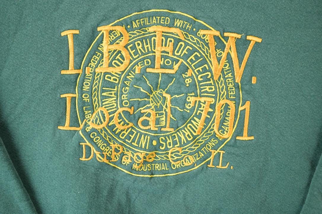 Vintage 1990s Local 701 Illinois Crewneck Sweatshirt