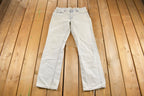 Vintage 1990s Levi's 505 Denim Low Rise Straight Leg Women's Jeans Size 34 x 31