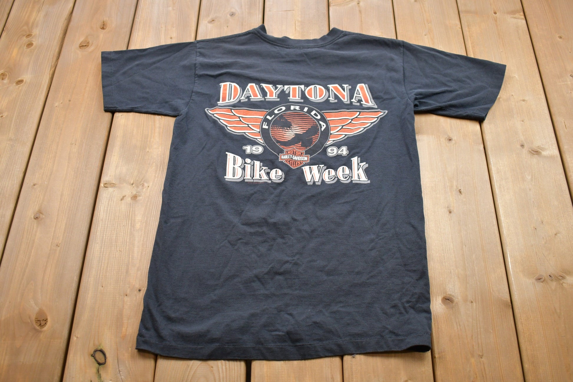 Vintage 1994 Harley Davidson Bike Week Daytona Beach T-Shirt