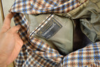 Vintage 1970s Towncraft Wool Plaid Blazer Jacket Men's S-M