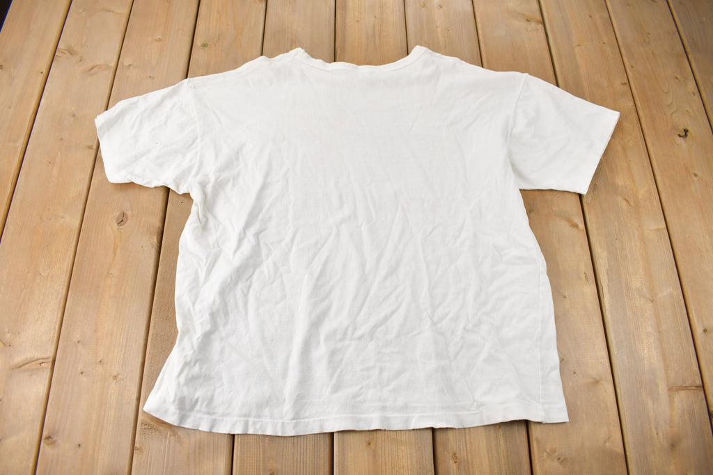 Vintage 1990s Converse All Star Single Stitch Graphic T Shirt Made In Canada