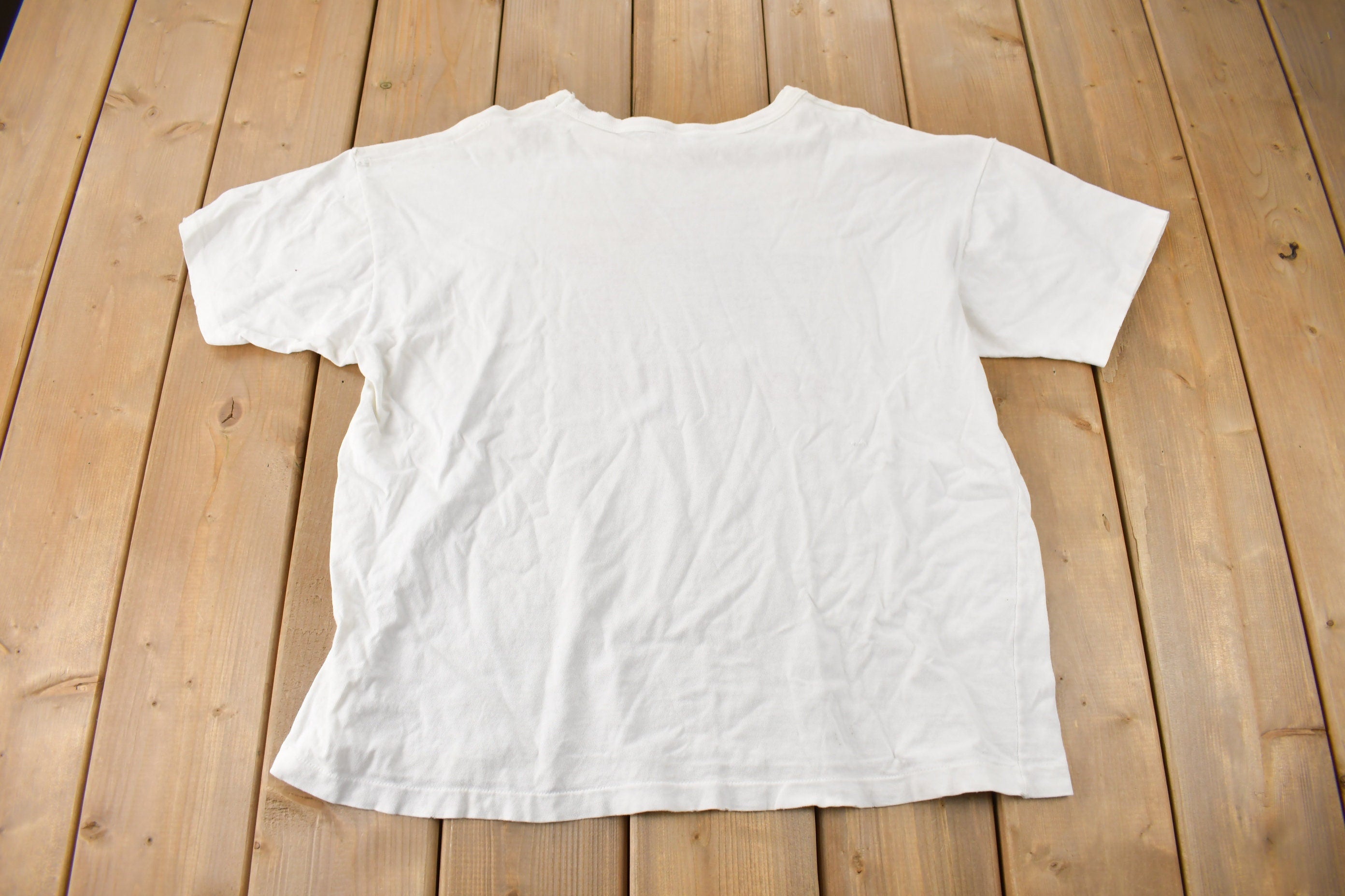 Vintage 1990s Converse All Star Single Stitch Graphic T Shirt Made In Canada