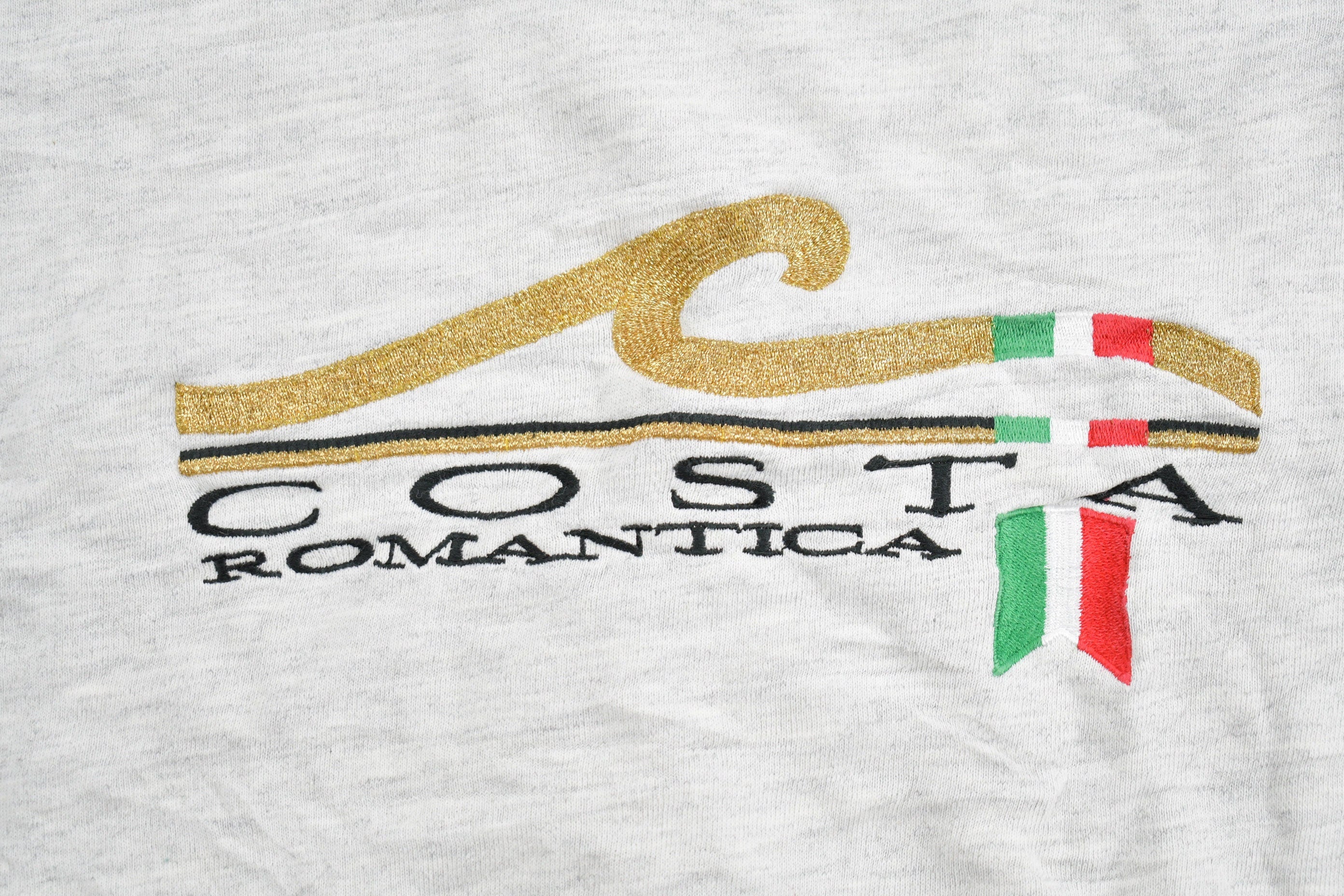Vintage 1990s Costa Romanica Crewneck Sweatshirt