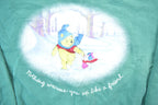 Vintage 1990s Pooh Bear Friendship Disney Crewneck Sweater