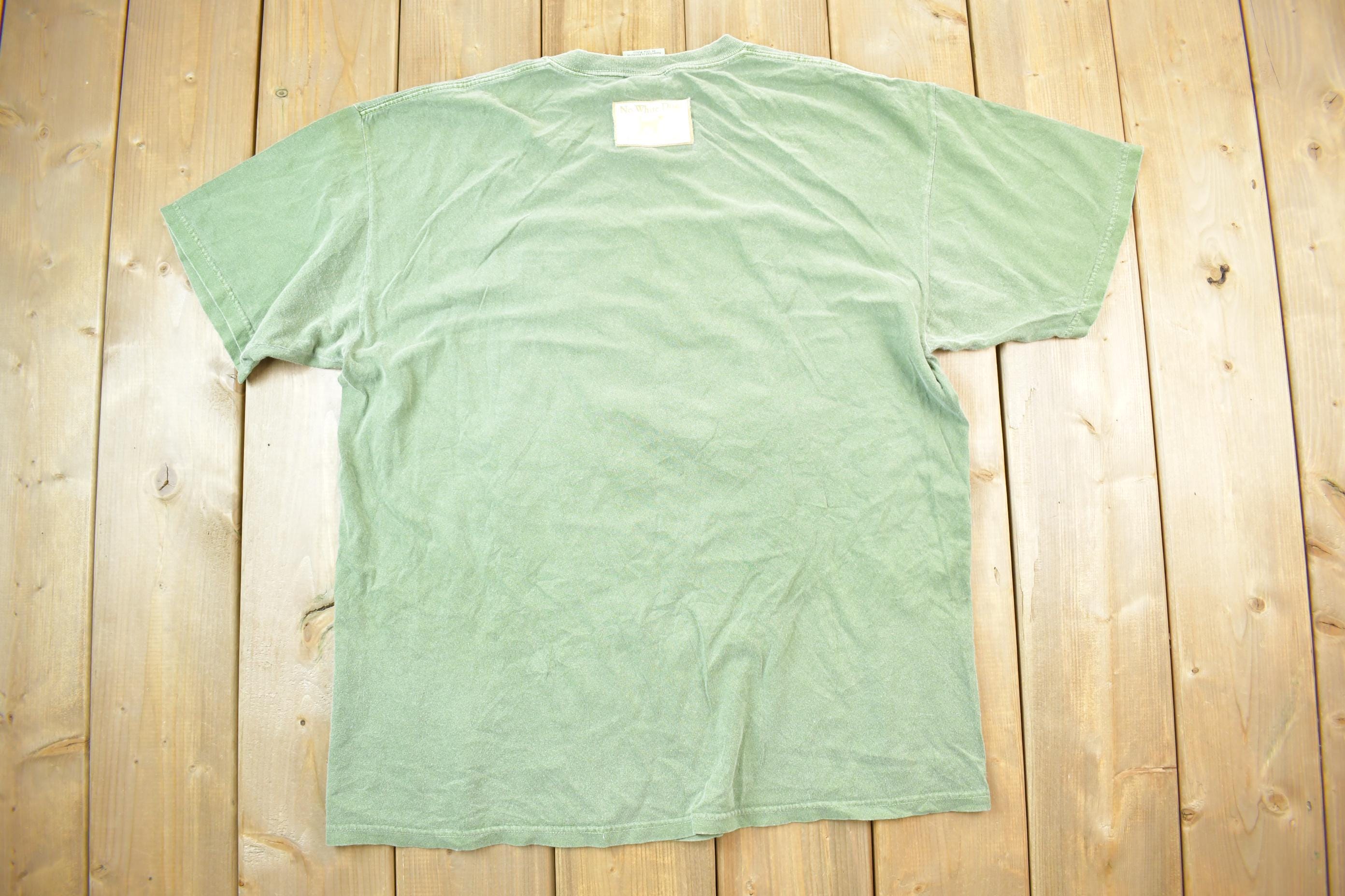 Vintage 1990s No White Dogs Potatoes Prince Edward IslandSouvenir T-Shirt / Streetwear / Made In USA / Vacation Tee / Travel T Shirt