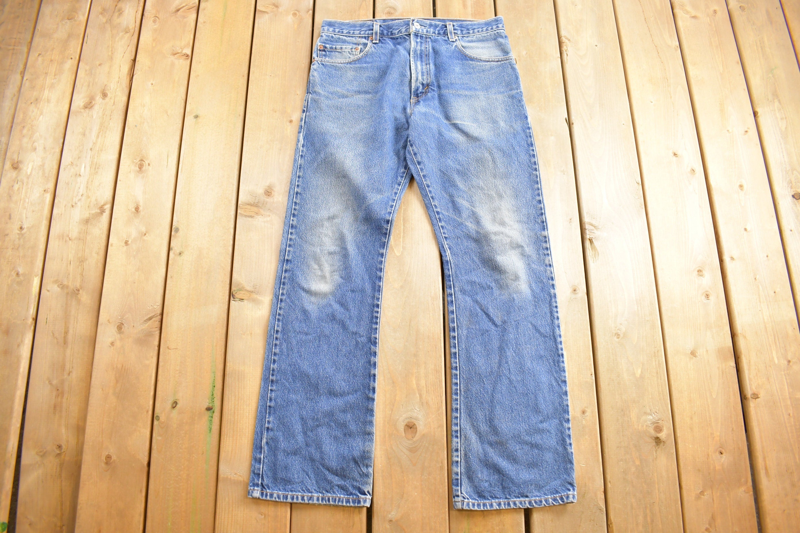 Vintage 1990s Levi's 517 Boot Cut Jeans Size 33 x 31.5