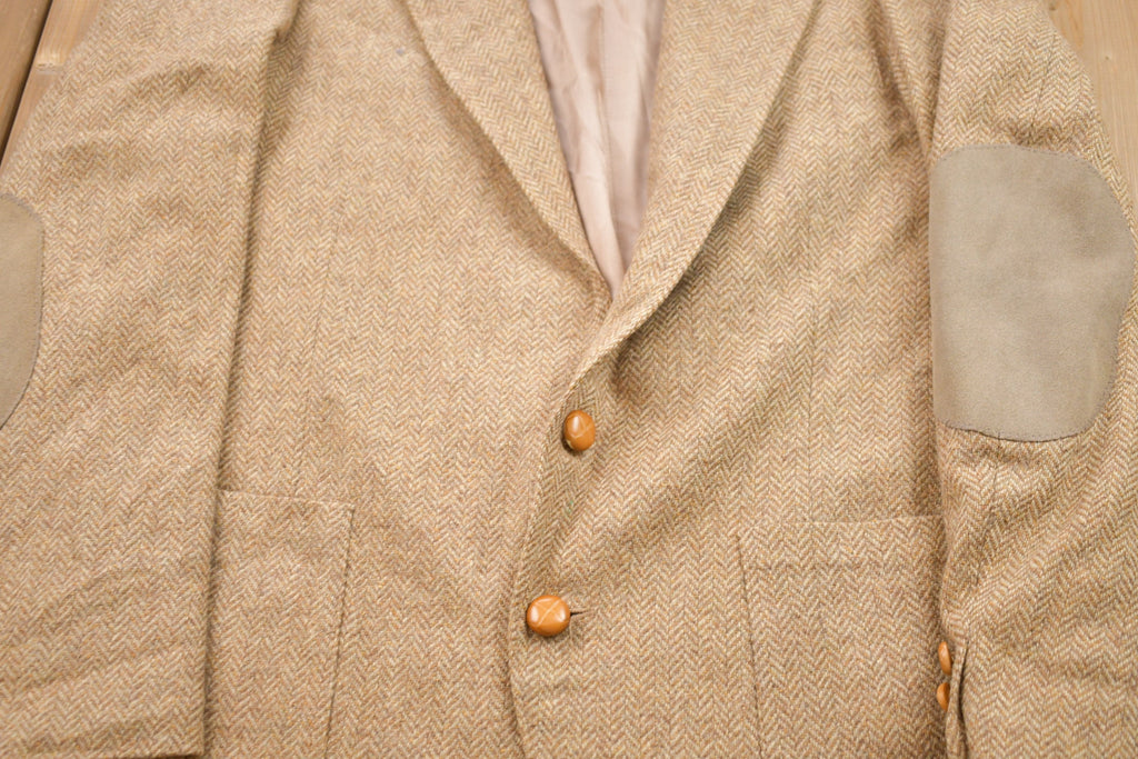 Vintage 1990s Wool Blazer Jacket