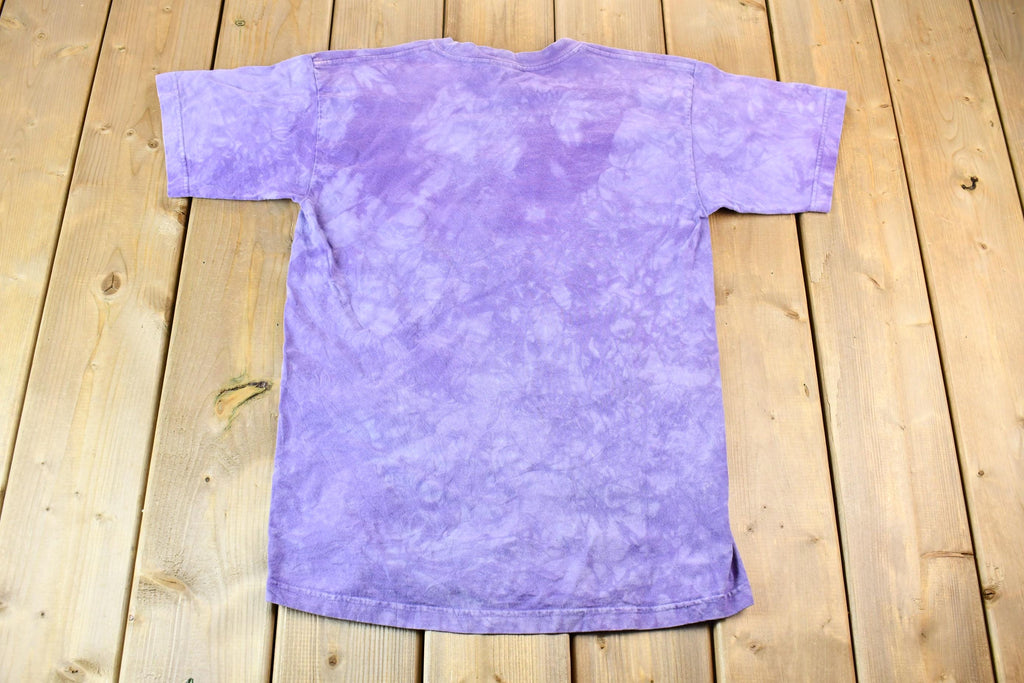 Vintage 2000 Purple The Mountain Clown Fish Aquatic Reef Tie Dye Graphic T-Shirt