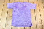 Vintage 2000 Purple The Mountain Clown Fish Aquatic Reef Tie Dye Graphic T-Shirt
