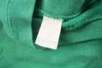 Vintage 1990s Long Green Blank Crewneck Sweatshirt / 90s Crewneck / Essential / Streetwear / 90s Blank