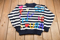 Vintage 1990s Gitano Fun Is USA Knitted Sweater
