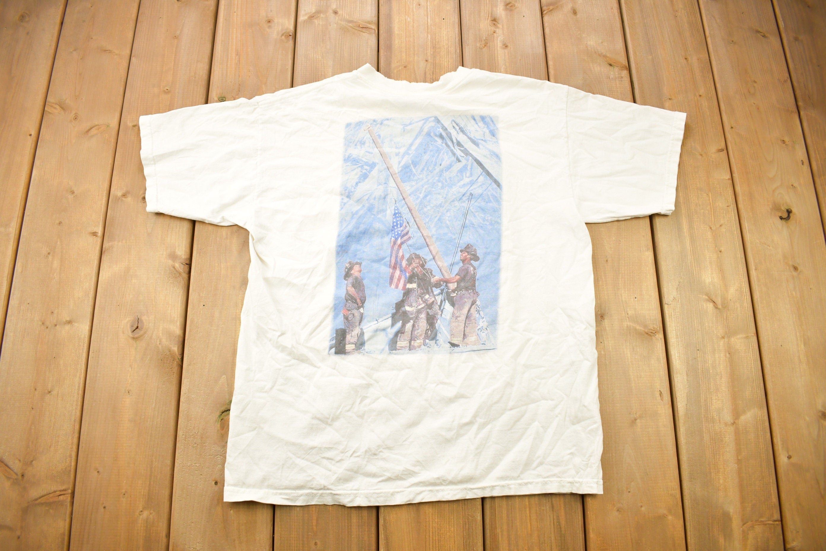 Vintage 1990s United We Stand USA Graphic T-Shirt Streetwear  Retro Style  Patriotic T Shirt