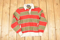 Vintage 1990s Duffel Quarter Button Rugby Shirt Men's S