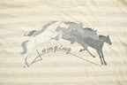 Vintage 1990s Horses Jumping Print Graphic T-Shirt