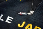 Vintage 1990s Nascar Dale Jarrett Embroidered Fleece Sweater