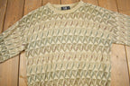 Vintage TSR USA Abstract Knit Sweater