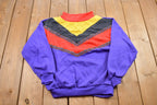 Vintage 1990s Center Aisle Bright Colourful Crewneck Sweater
