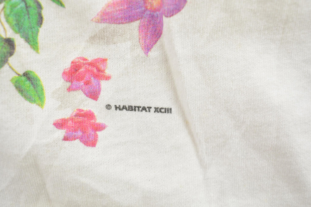 Vintage 1990s Butterflies Of The Rainforest Old San Juan Puerto Rico Souvenir T-Shirt