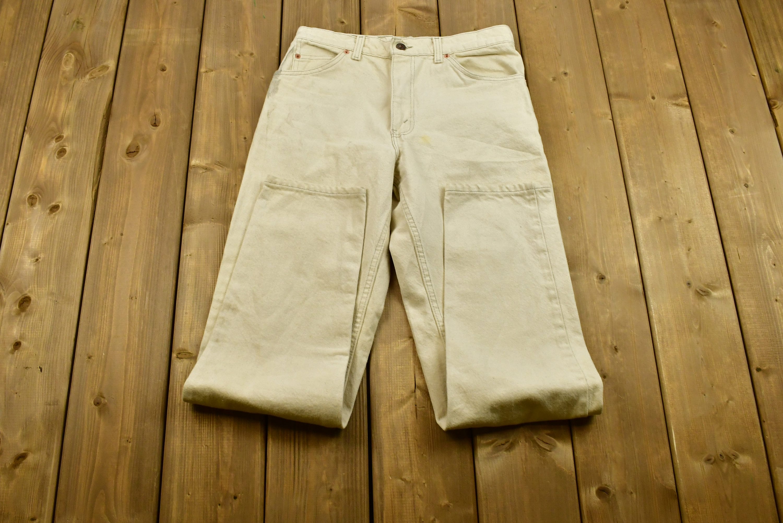 Vintage 90's Levi's 550 Orange Tab Jeans Size 31 x 34