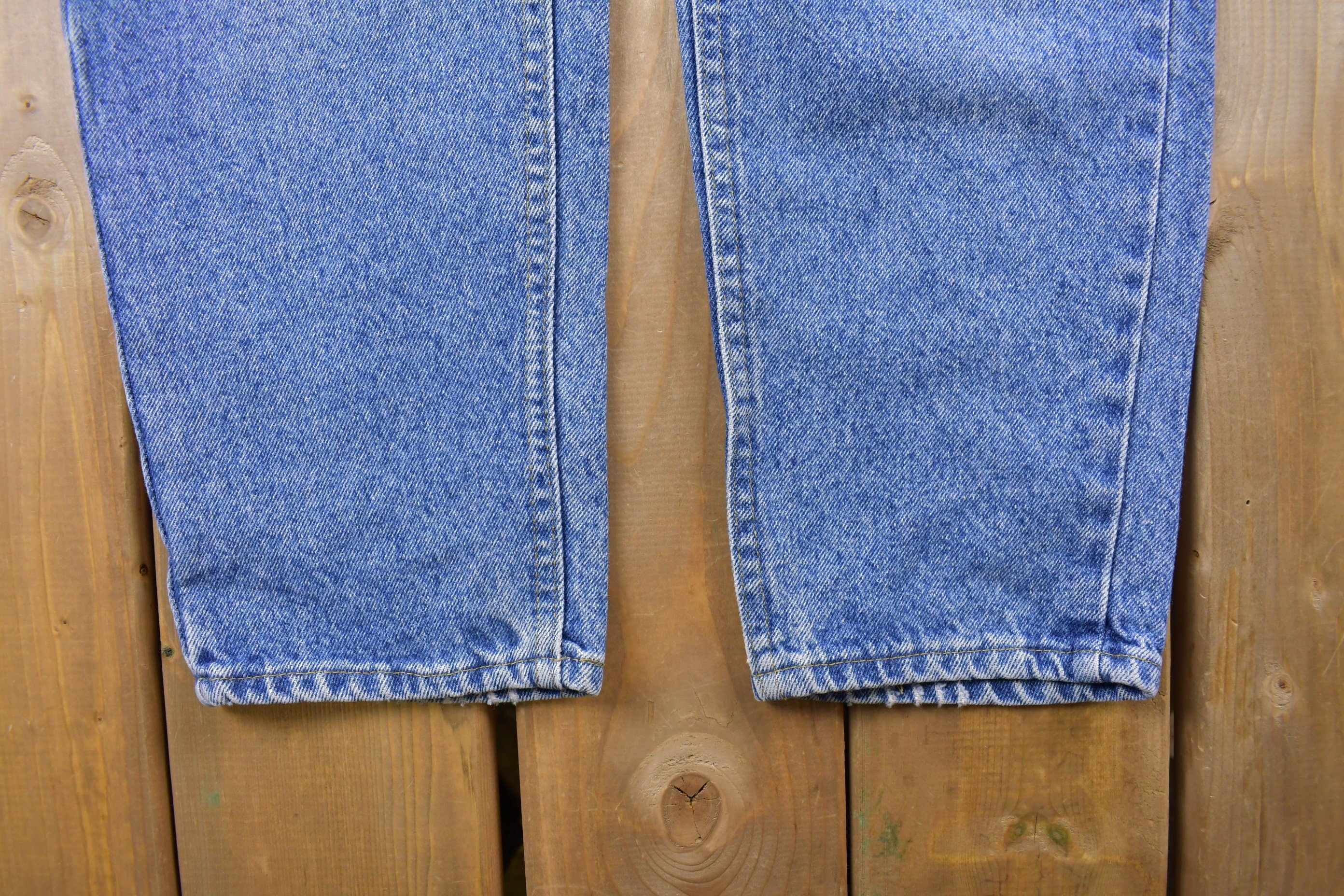Vintage 1980's Rider's Tapered Blue Jeans 30 x 28