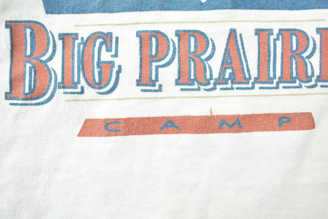 Vintage 1990s Big Prairie Camp Genius Souvenir T-Shirt