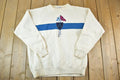 Vintage 1990s Pringle Sports Golf Embroidered Souvenir Crewneck Sweatshirt Made In USA