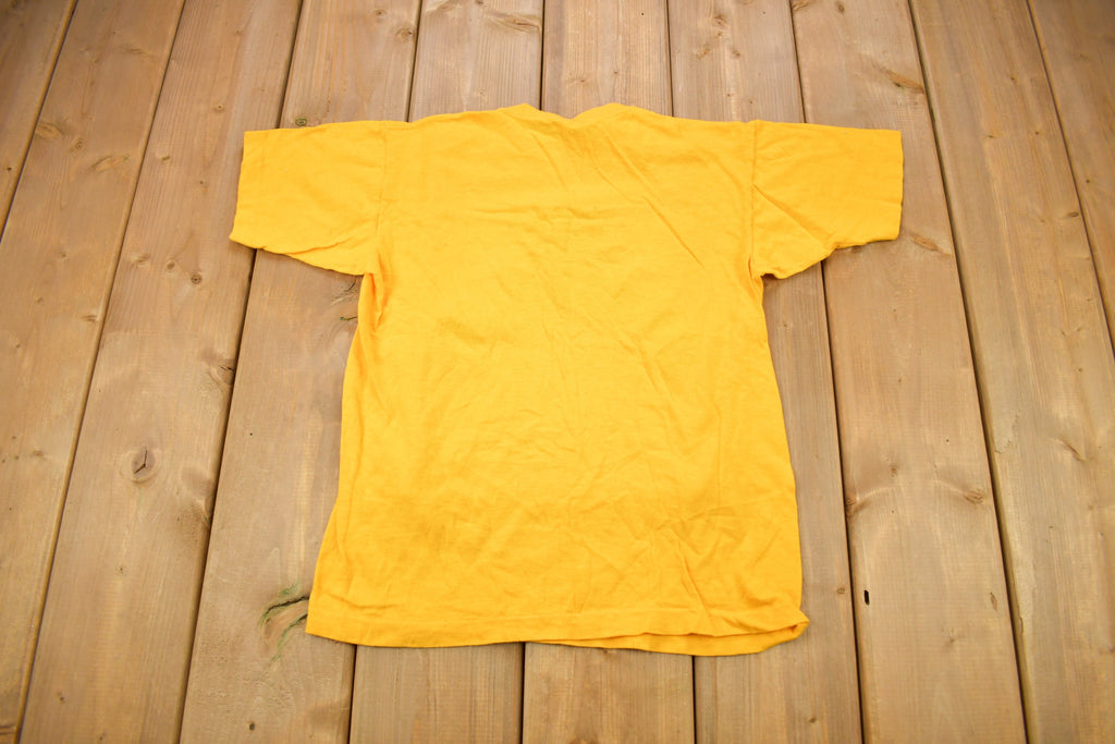 Vintage 1970s Camp Unirondack Graphic Champion T Shirt