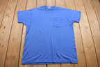 Vintage 1990s Blank Pocket T Shirt