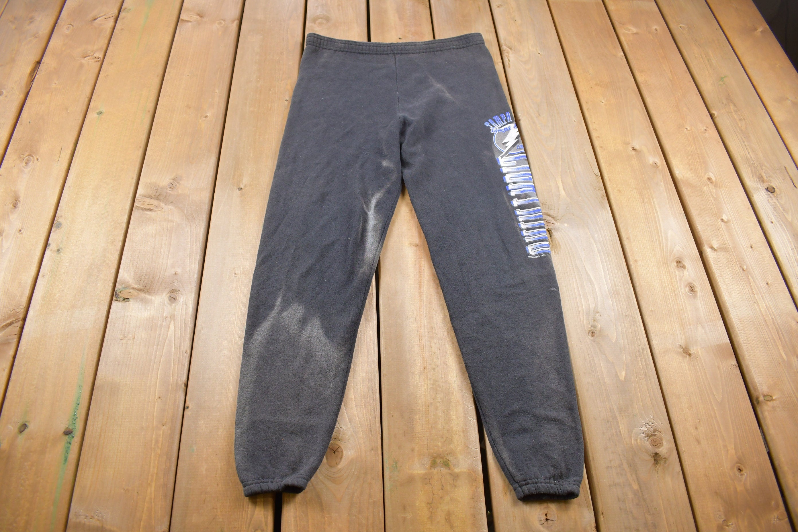 Vintage 1994 Tampa Bay Lighting Sweatpants 30 x 27