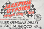 Vintage 1997 Jackpine Gypsies Motocross Racing T-Shirt